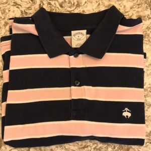 Pink and Navy Polo XL